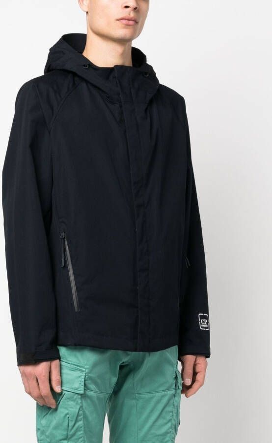 C.P. Company Jack met capuchon Blauw