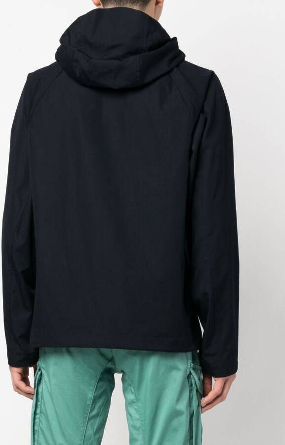 C.P. Company Jack met capuchon Blauw