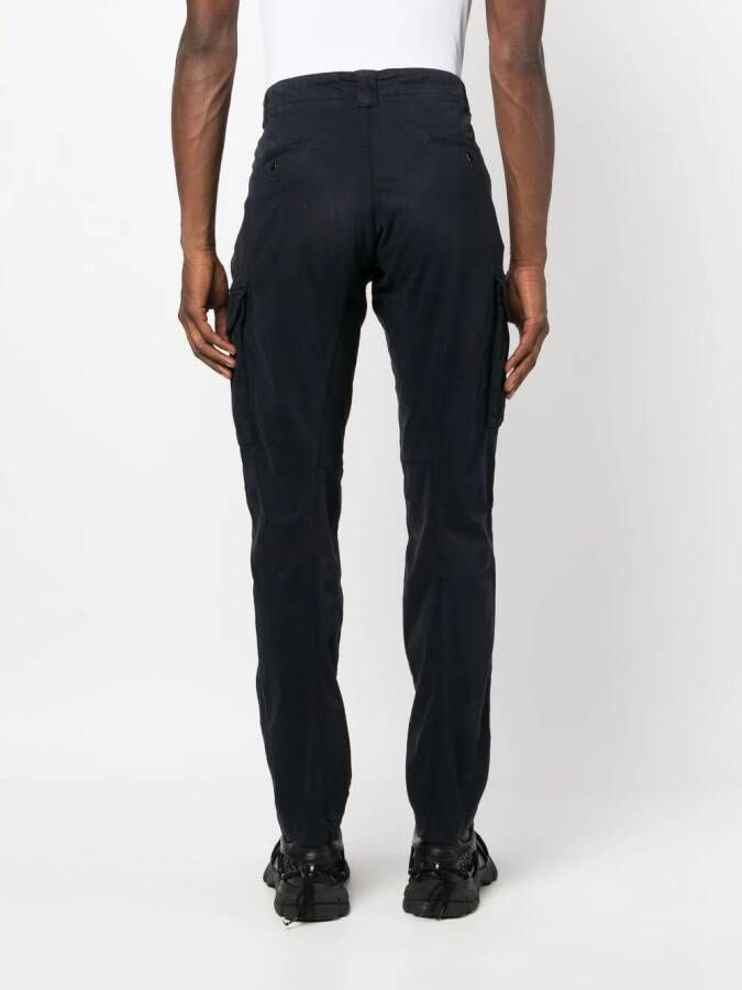 C.P. Company Broek met toelopende pijpen Blauw