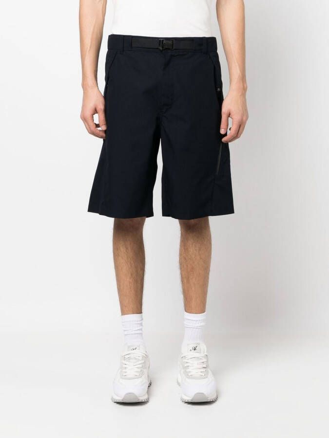 C.P. Company Shorts met logoprint Blauw