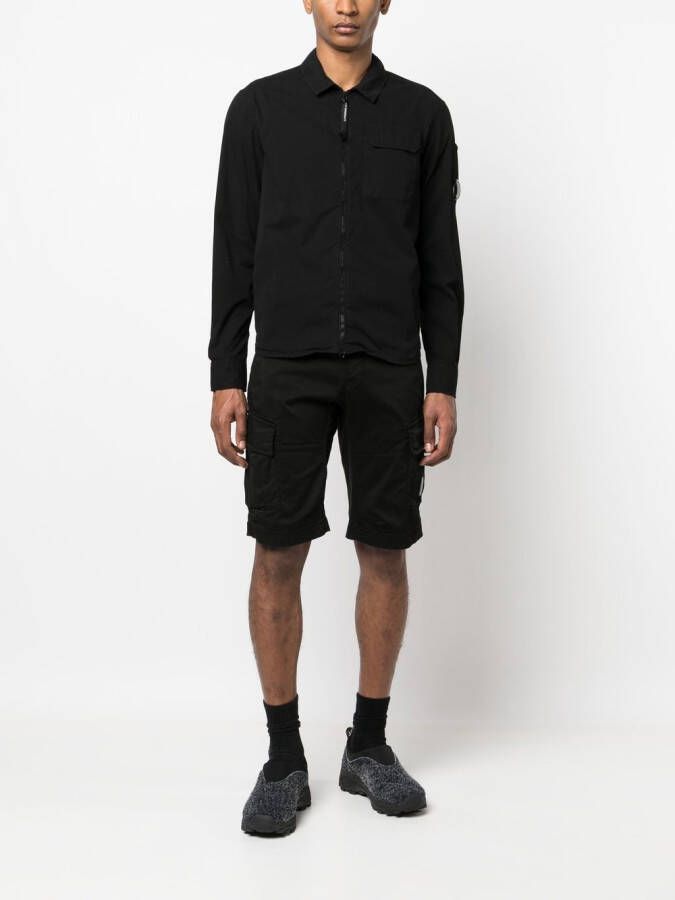 C.P. Company Cargo shorts Zwart