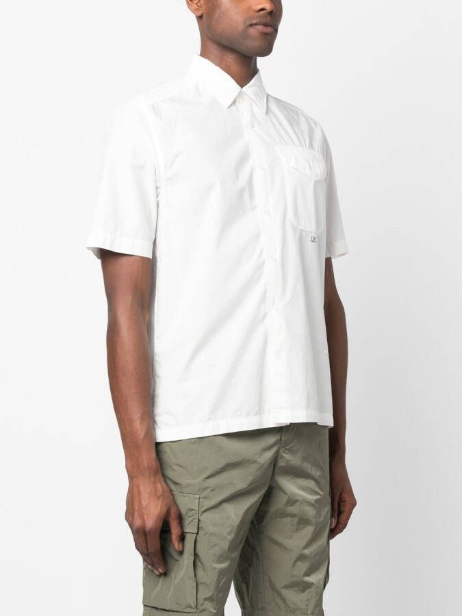 C.P. Company Overhemd met korte mouwen Wit