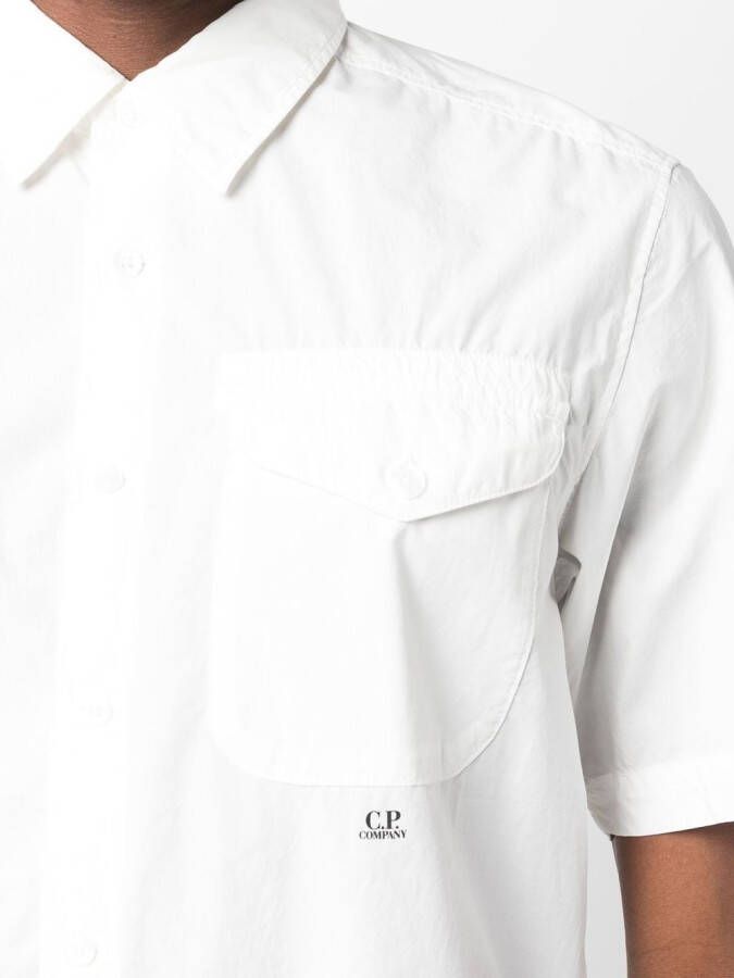 C.P. Company Overhemd met korte mouwen Wit