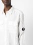C.P. Company Overhemd met logopatch Wit - Thumbnail 5