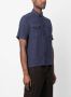 C.P. Company Overhemd met korte mouwen Blauw - Thumbnail 3