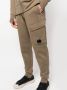 C.P. Company Trainingsbroek met logopatch Bruin - Thumbnail 5