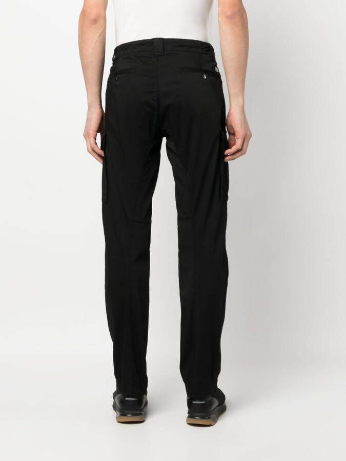 C.P. Company Straight broek Zwart