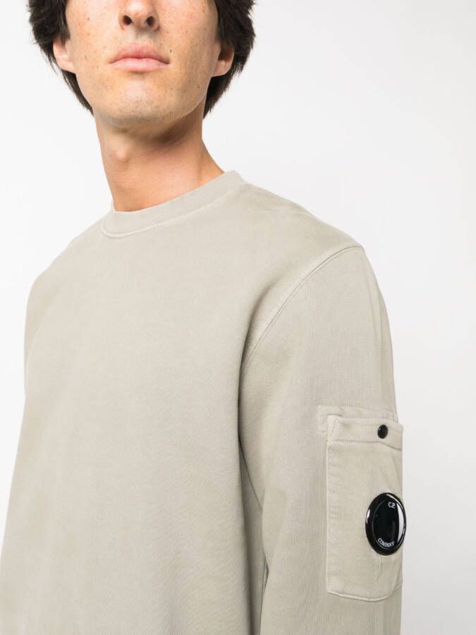 C.P. Company Sweater met lens detail Groen