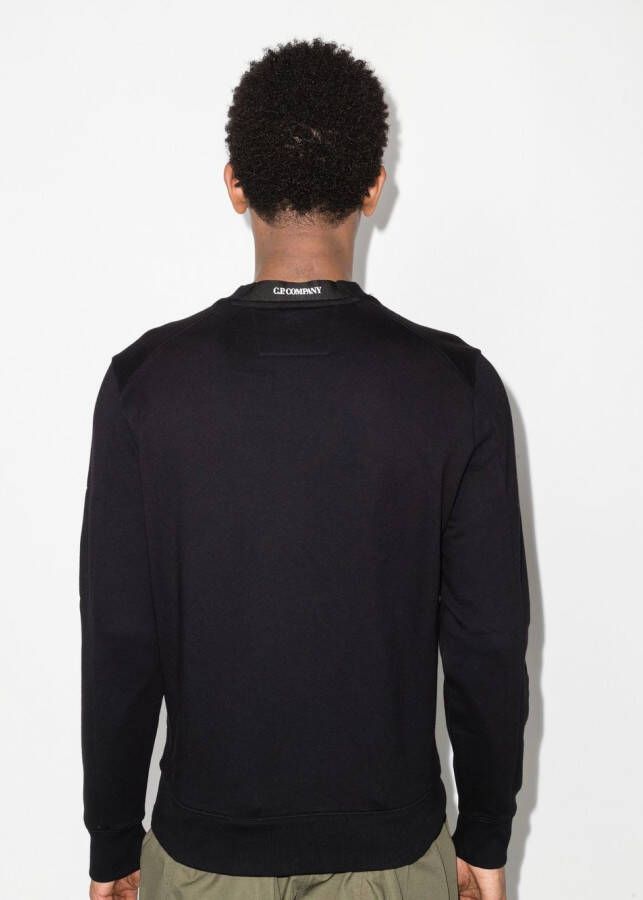 C.P. Company Sweater met lensdetail Zwart