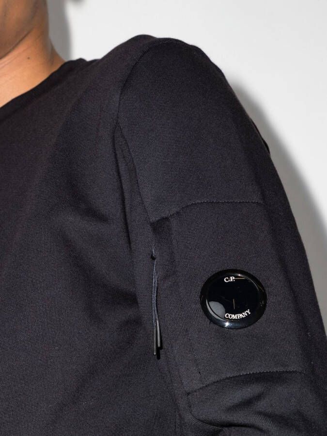 C.P. Company Sweater met lensdetail Zwart