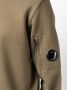 C.P. Company Diagonaal Fleece Sweatshirt met Lensdetail Green Heren - Thumbnail 5