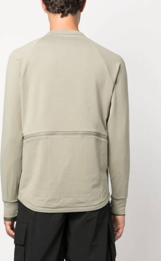 C.P. Company Sweater met rits-detail Groen