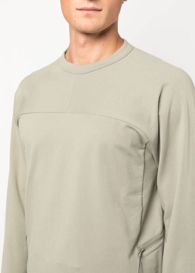 C.P. Company Sweater met rits-detail Groen