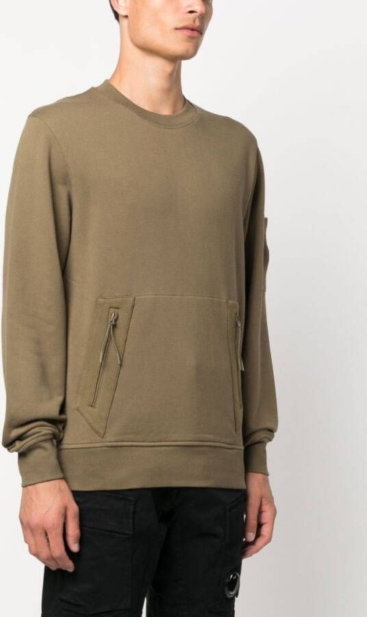 C.P. Company Sweater met ronde hals Groen