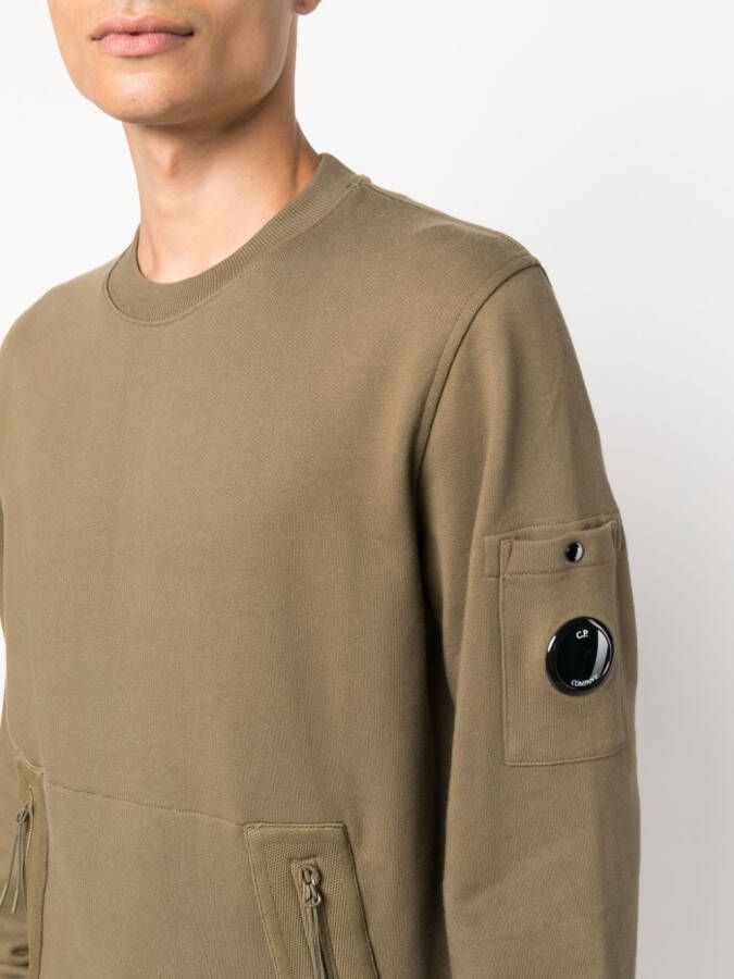 C.P. Company Sweater met ronde hals Groen
