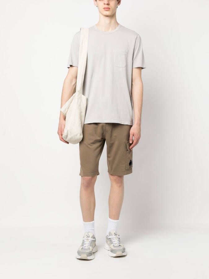 C.P. Company T-shirt met borstzak Grijs