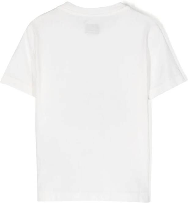 C.P. Company T-shirt met logoprint Wit