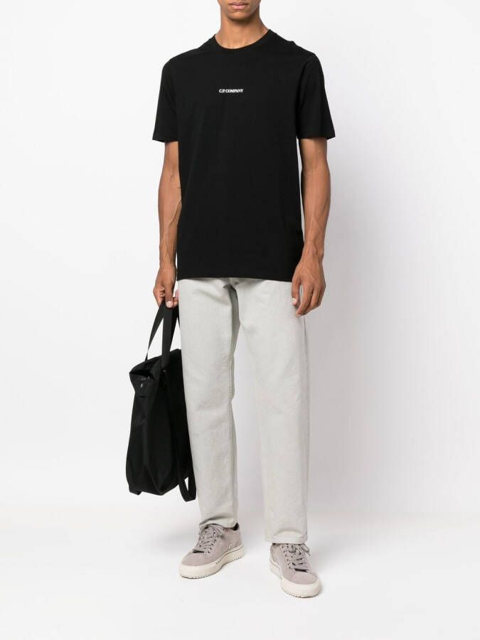 C.P. Company T-shirt met logoprint Zwart