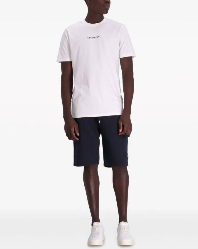 C.P. Company Trainingsshorts met trekkoord Blauw