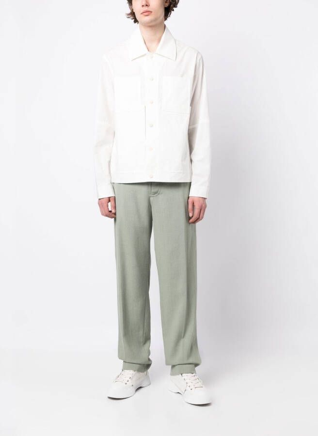 Craig Green Button-up shirtjack Wit