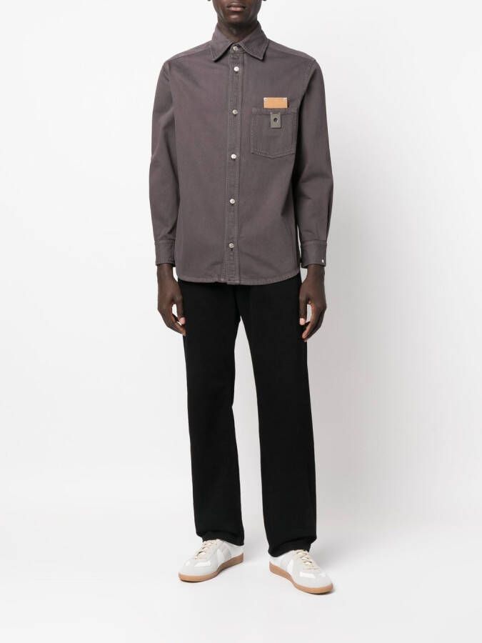 Craig Green Denim overhemd Grijs