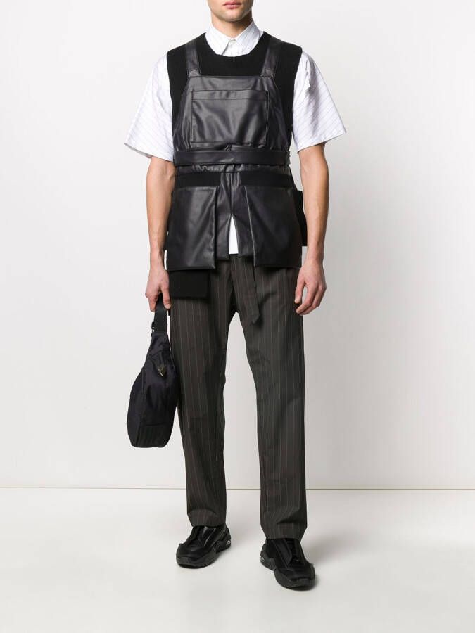 Craig Green Gestreepte broek Grijs