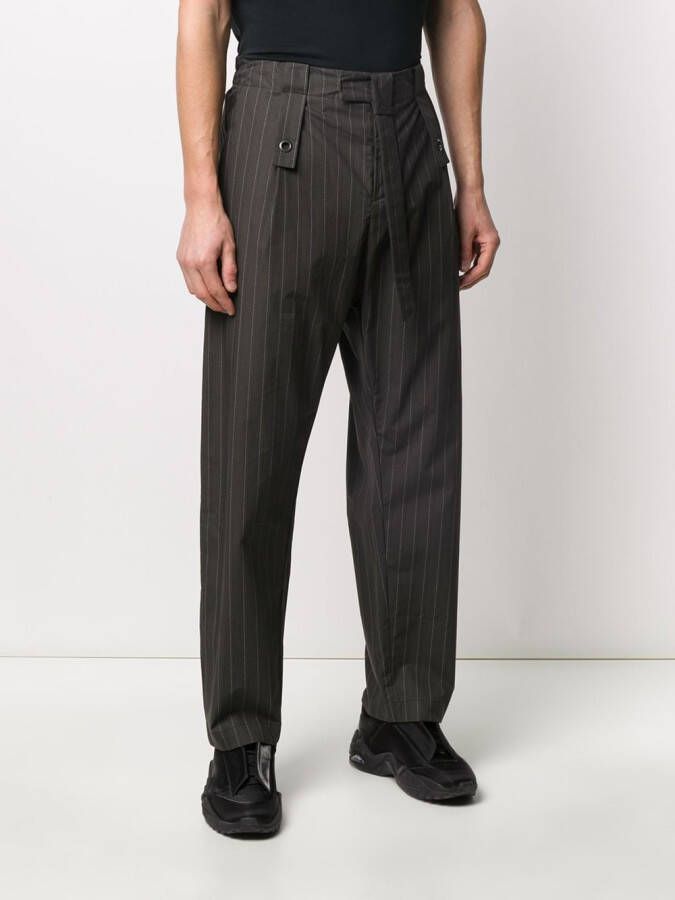 Craig Green Gestreepte broek Grijs