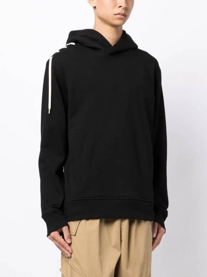 Craig Green Hoodie met rits Zwart