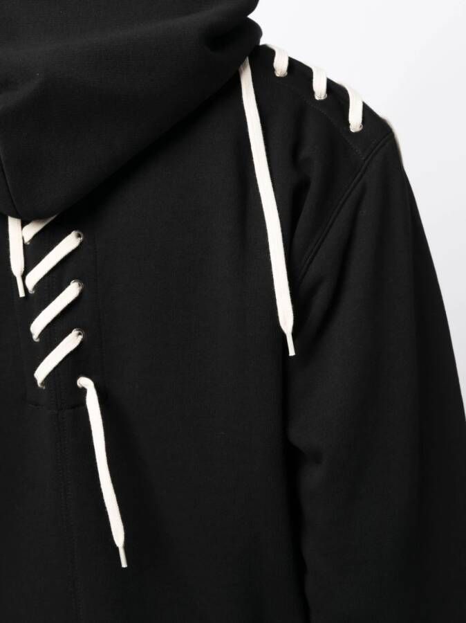 Craig Green Hoodie met rits Zwart
