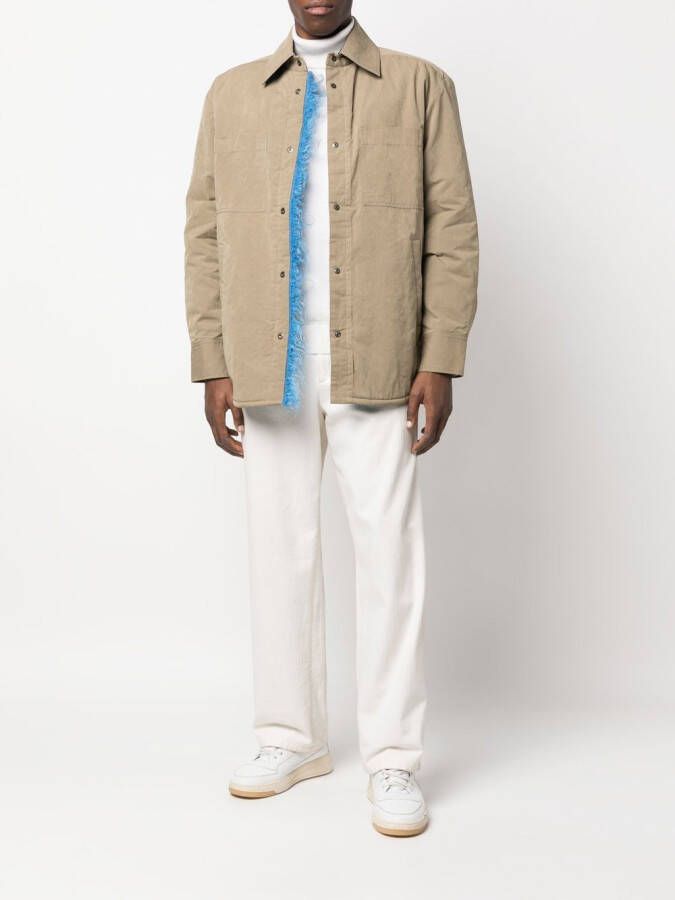 Craig Green Shirtjack met lange mouwen Beige