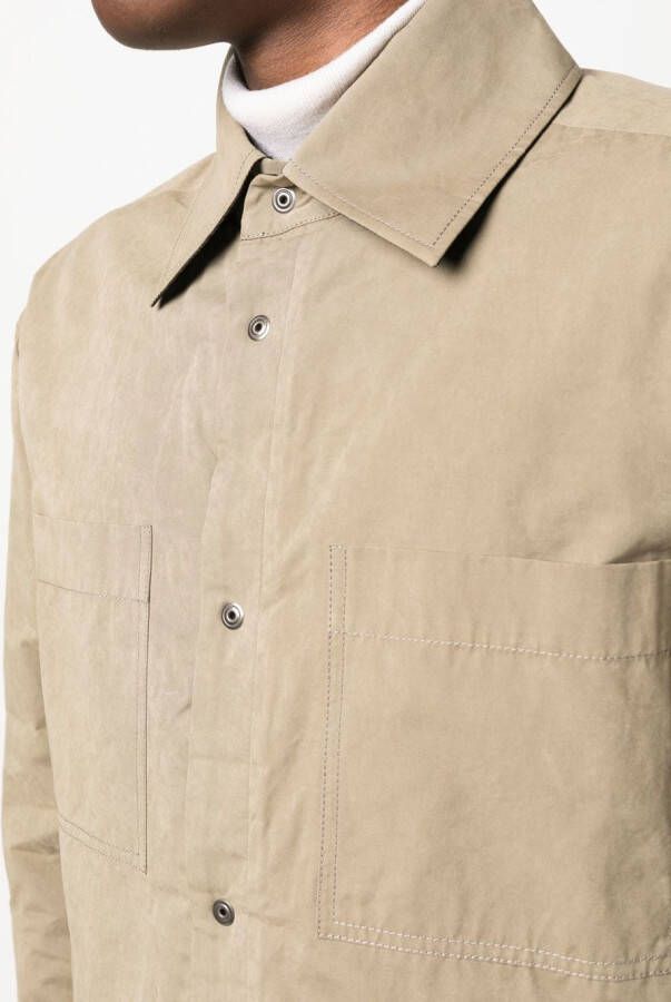 Craig Green Shirtjack met lange mouwen Beige