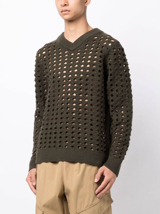 Craig Green Sweater met lange mouwen Groen