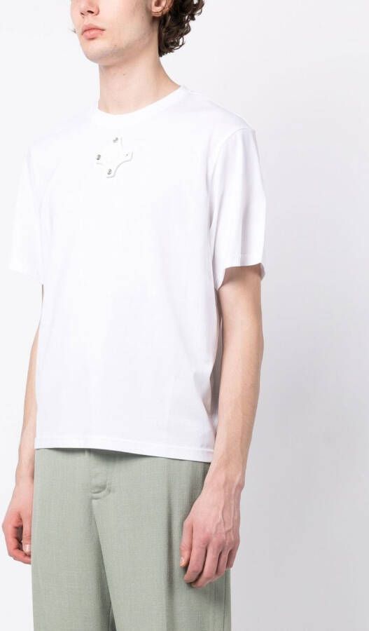 Craig Green T-shirt met ringlets Wit