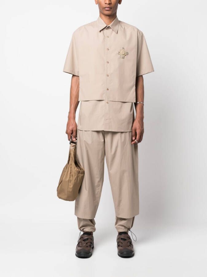 Craig Green Cropped pantalon Beige