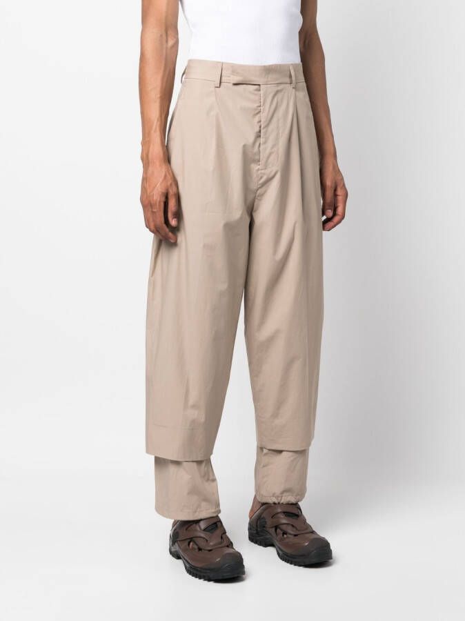 Craig Green Cropped pantalon Beige
