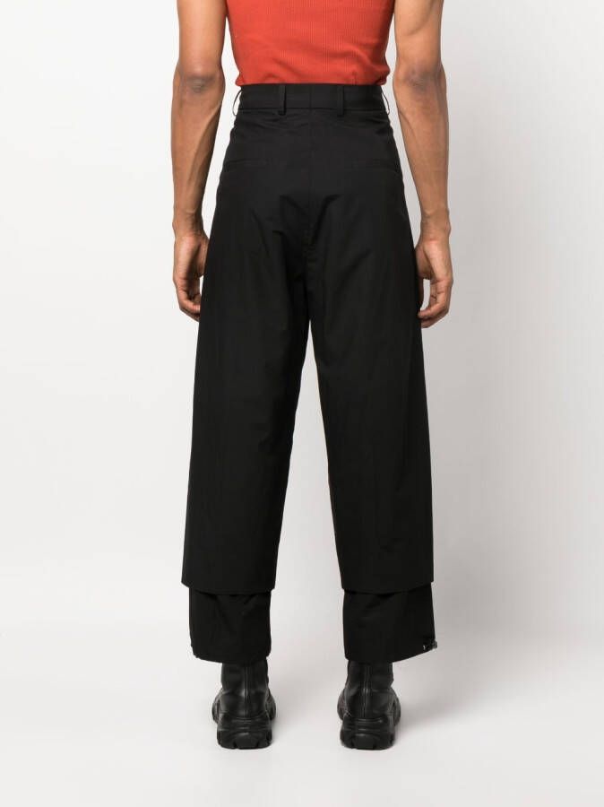 Craig Green Cropped pantalon Zwart