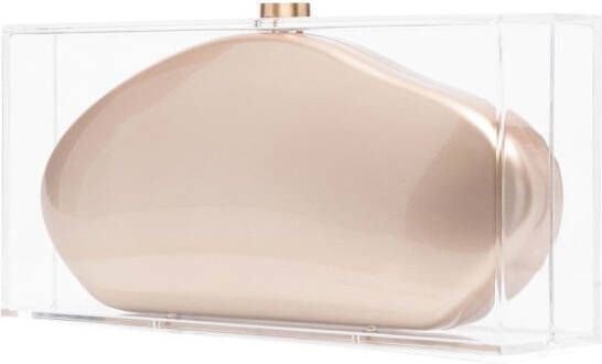Cult Gaia Annika clutch van acryl Goud