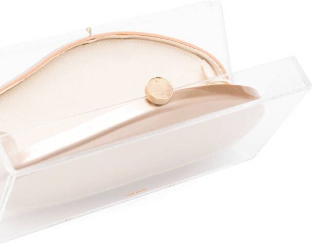 Cult Gaia Annika clutch van acryl Goud