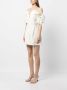 Cult Gaia Off-shoulder jurk Wit - Thumbnail 3