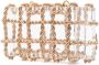Cult Gaia Bess doorzichtige schoudertas Beige - Thumbnail 3