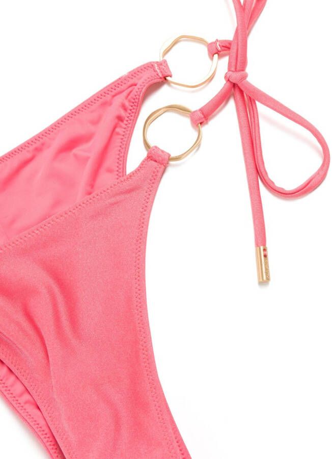 Cult Gaia Bikinislip met ringdetail Roze