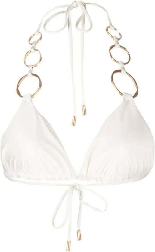 Cult Gaia Bikinitop met ringdetail Wit