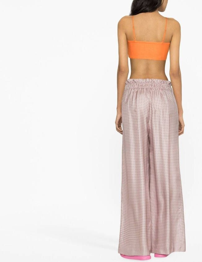 Cult Gaia Cropped top Oranje