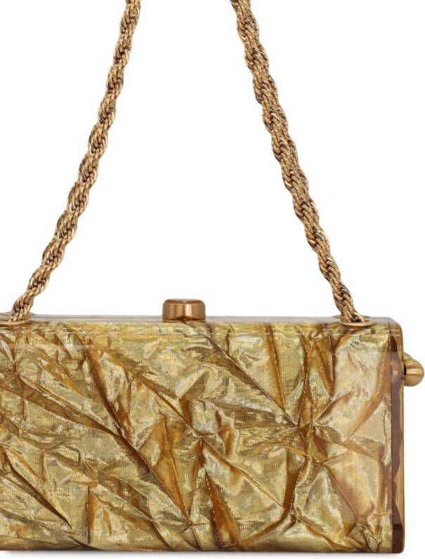 Cult Gaia Hajar schoudertas Goud