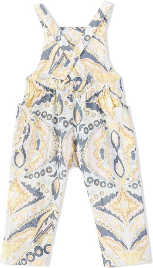 Cult Gaia Jumpsuit met grafische print Wit