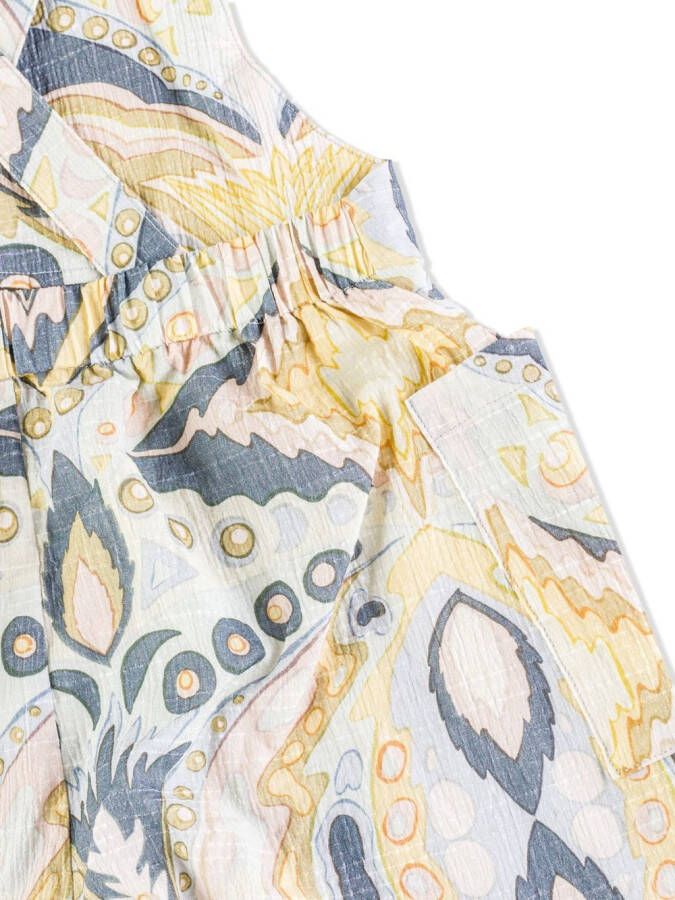 Cult Gaia Jumpsuit met grafische print Wit