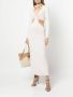 Cult Gaia Jurk met uitgesneden detail Beige - Thumbnail 2
