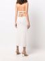 Cult Gaia Midi-rok met uitgesneden detail Beige - Thumbnail 3