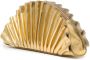 Cult Gaia Nala mini-clutch met schelp detail Goud - Thumbnail 3