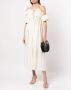 Cult Gaia Off-shoulder jurk Wit - Thumbnail 2